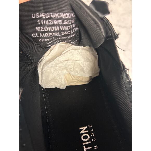 Kenneth Cole Reaction Womens 11 Black Claire Fashion Sneakers Embellished LB6-13 - Picture 7 of 7